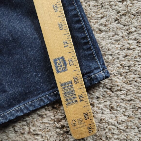 Mavi Jeans Mens 38x34 Matt Relaxed Straight Dark Wash Denim - Picture 5 of 8